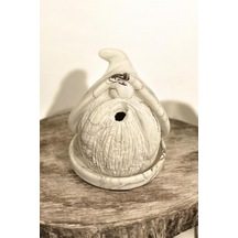Mermer Desen Şirin Baba Buhardanlık Tütsülük 9x9 Cm