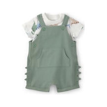 Carter's Erkek Bebek Salopet Set 1u710010 Yeşil