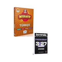 Paraf 2027 8. Sınıf İnteraktif Türkçe Soru Kütüphanesi+ Evp Akademi Paragraf