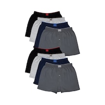 3'lü Paket Havlu Bel Erkek Boxer Karışık Gelecek Dır Çok Renkli