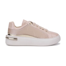 Tamer Tanca Kadın Suni Deri Bej Sneakers & Spor Ayakkabı 1065 2630 Bn Ayk Sk25-26 Bej Bej
