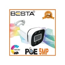 Ip Poe Bt-1240 5 Mp Warm Led Güvenlik Kamerası Ip Poe Bt-1240 5 Mp Warm Led Güvenlik Kamerası