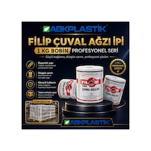 Abk-t880-1kg-cagzı Filip T880 Çuval Ağzı İpi 1 Kg Bobin Abkplastik Dikiş İpliği