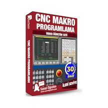 Cnc Makro Programlama Video Ders Eğitim Seti