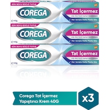 Tat İçermez Yapıştırıcı Krem 40g X 3 Adet
