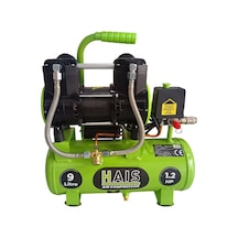 Hais 9 Litre Sessiz Yağsız Hava Kompresörü 0,75 Hp