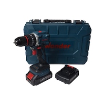 Wonder WAM27S 20V 2.0AH Li-ion Çift Akülü Kömürsüz Darbeli Matkap Wonder WAM27S 20V 2.0AH Li-ion Çift Akülü Kömürsüz Darbeli Matkap