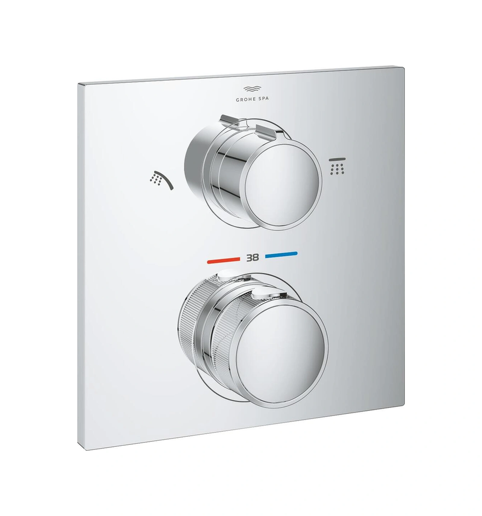 Allure Thermostat For Concealed Installation With 2 - Way Diverter Head Shower/hand Shower - 2 Diğer