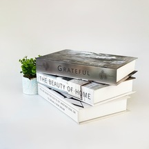 3lü Kitap Görünümlü Dekoratif Saklama Kutusu Seti, Minimalist İskandinav Tarzı Ev Ofis Dekoru Set 6