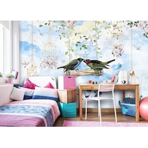 Romantik Kuşlar Duvar Kağıdı (459071655)