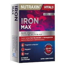 Nutraxin Iron Max 17 MG Vitamin 30 Tablet