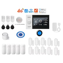 Obiem Tuya Akıllı Ev Güvenlik Alarm Sistemleri Kolay Kurulum Sim Kart/google Asistan/alexa/uzak Bağlantı