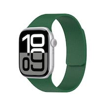 Watch 7 41mm Mtr Krd-136 Kabartma Desenli Silikon Kordon - Yeşil