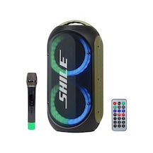 Sl-2019a El Mikrofonlu-2 Mik Giriş -2 Gitar Girişli Kumandalı Usb