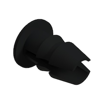 Cateksss Yarıklı Tapa 12mm - 35 Li Paket Siyah