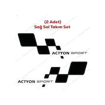 Ssangyong Actyon Sticker Actyon Araç Sticker Actyon Oto Sticker