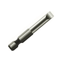Leo 100 Adet Sl 5.5x0.8 25mm ¼ S2 Kalite Mıknatıslı Bits Düz Matkap Ucu,tornavida Ucu