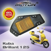 Kuba Brilliant 125 Tam Uyumlu Yüksek Performanslı Hava Filtresi