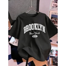 Noıssey Urban Pop Graphic Kadın Tişört Koleksiyonukod 5090 Siyah