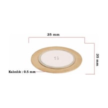 Motorobit Piezo Disk Element - 35 Mm Çap
