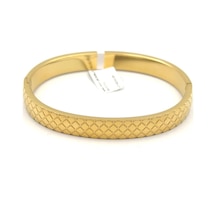 Baklava Desenli Çelik Bilezik