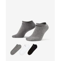 Nike Sx7678-964 Everyday Lightweight No-show Antrenman Çorapları 3 Çift Cok Renklı