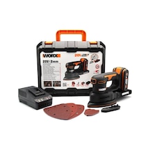 Worx WX822 20 V 2.0 Ah Li-ion Şarjlı Profesyonel Üçgen Mouse Zımpara