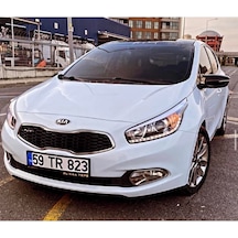 Kia Cerato Sinyalli Uyumlu 2016-2019 Batman Yarasa Ayna Kapağıı Piano Black Plastikk