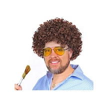 Bob Ross Bonus Peruk Kahverengi Renk Flzdgnkr - 31 120 Gr