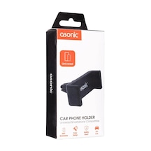 Asonic As-h01 Universal Ayarlanabilir Siyah Araç Telefon Tutucu Kdo