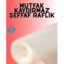 Bay Eva Malzemeden Kaydırmaz Şeffaf Raflık Buzdolabı Kaplaması Najmaddin Diğer