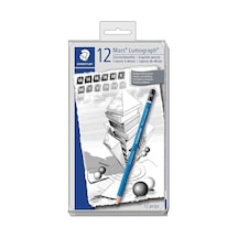 Staedtler Mars Lumograph Dereceli Kalem Seti 12Li