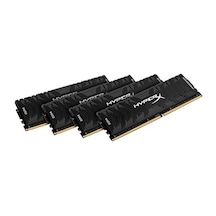 Hyperx Predator Hx426c13pb3k4/32 Bellek Modülleri 2666mhz Ddr4 Cl13 Dımm Xmp 32gb Kiti 4x8gb Siyah