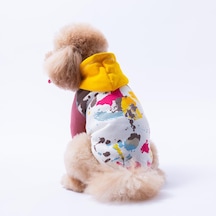 Sarı Rio Köpek Hoodie Köpek Sweat Köpek Kıyafeti Kedi Kıyafeti