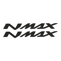 Yamaha Nmax Uyumlu Sele Altı Siyah Sticker Set Standart