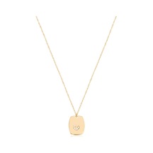 Emılıano Jewellery Silver 925 Ayar Kalp Desenli Kolye Gold - Rose Gold - Gümüş
