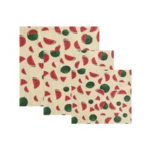 Geeroyoo Yeniden Kullanılabilir Balmumu Gıda Saklama Örtüsü - Sandviç, Meyve Ve Sebzeler İçin 3 Boyutlu Set Diğer