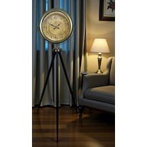 Antique Heritage Eskitme Tripod Ayaklı Saat Çok Renkli