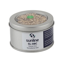 Sunline Sl-08c Havya Ucu Temizleme Seti - Kutulu Temizleme Teli + Flux Reçine