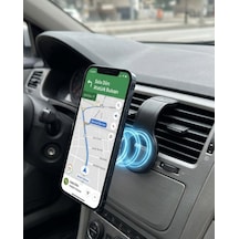 Araç İçi Manyetik Telefon Tutucu Alüminyum Gövdeli Navigasyon Standı 04 Dokuz Parçalı Set