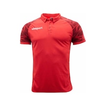 Uhlsport Erkek Polo T-shirt Goal 25 1002235 Warm Kırmızı