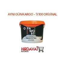 Fawori Tavan Boyası - Beyaz 17.5 KG.