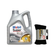 Mobil Super 3000 0W-20 Motor Yağı 4 L + Gojo Seyahat Boyun Yastığı