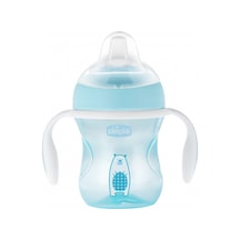 Chicco Yumuşakuçlu GeçişBardağı 4 Ay+Erkek Mavi