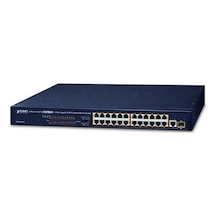 Planet Pl-fgsw-2511p 24 Port 10/100 Poe+ 1 Port Gigabit 1 Port Sfp 190w Poe Switch
