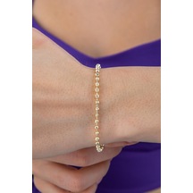 14 Ayar Altın Annabel Luxury Bileklik Sarı Altın