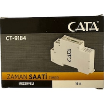 Cata Ct-9184 16 Amper Rezerveli Zaman Saati 2 Adet