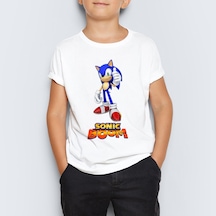 Sonic Boom Kirpi Sonic Çocuk Tişört T-Shirt Mr-05