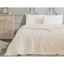 Özdilek Battaniye Tomurcuk Bej Çift Kişilik Pvc Y Bej