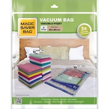 Vakumlu Poşet Seti 55x90 Cm Xl 2'li - Poliamid - 55 X 90 - Beyaz Diğer